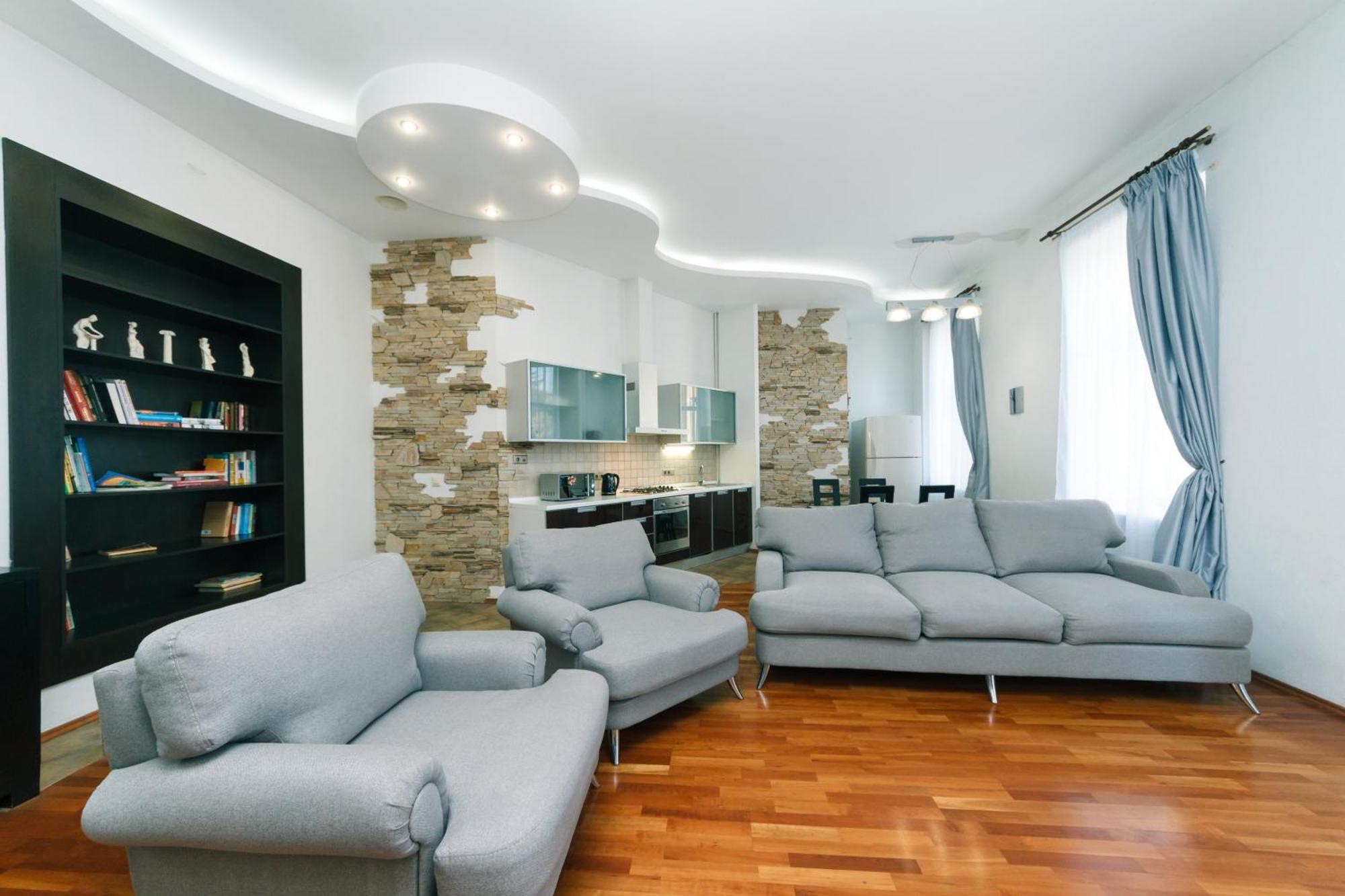 דירות קייב Lux Near Maidan, Khreschutyk 3Br מראה חיצוני תמונה